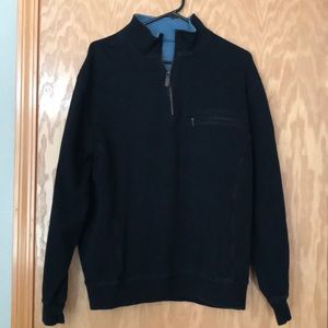 Pendleton 1/4 Zip Textured Sweatshirt
